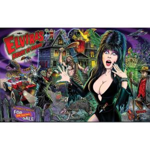 ELVIRA エルヴィラ 2016AWEXPLODE&RELORD Lサイズ 830-8427-J2 Stern Premium Elvira's House of Horrors Translite
